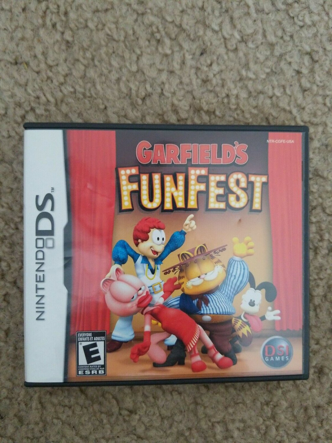 Garfield's Fun Fest (Nintendo DS, 2008) preowned