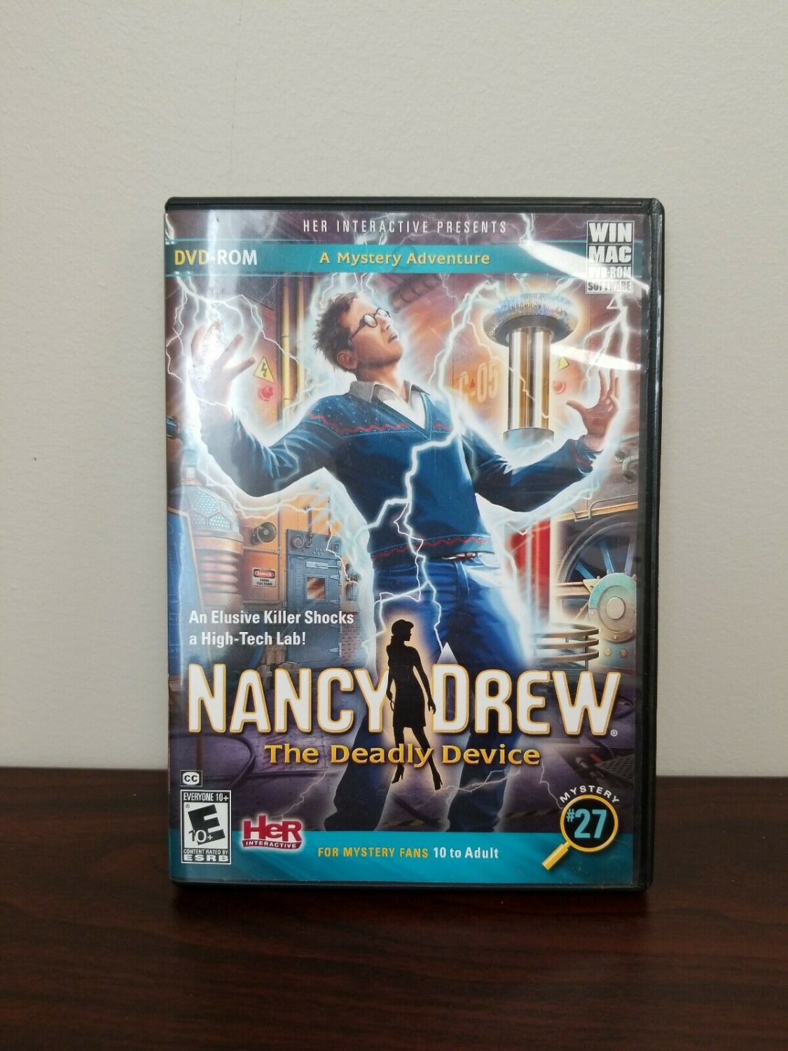 Nancy Drew: The Deadly Device (Windows/Mac, 2012) Great Condition