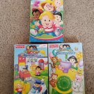 Lot of 3 FISHER PRICE LITTLE PEOPLE Vhs Videos Vol. 1 2 3 Big Discoveries Series