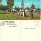 c1960s Field Archery Tournament Sugar Hill Watkins Glen NY postcard