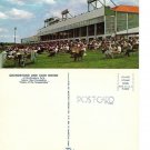 Grandstand and Club House Rockingham Park Salem NH Chrome 1960's Postcard