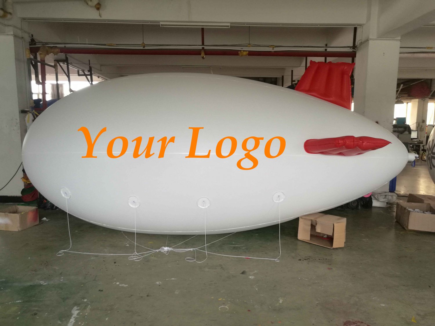 16ft (5M) Giant Inflatable Advertising Blimp /Flying Helium Balloon/Free Logo