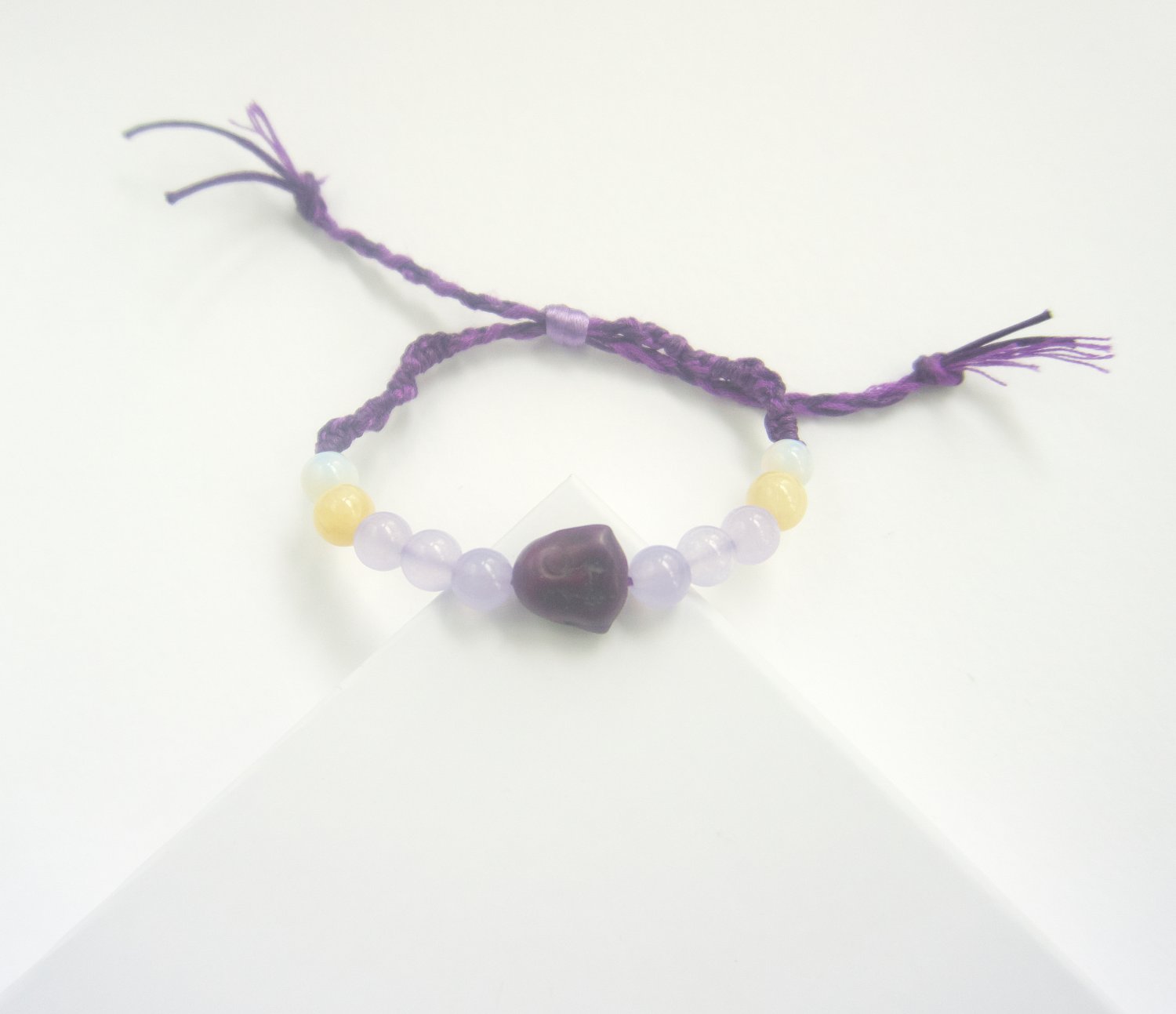 Purple Budda Bracelet