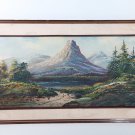 Signed Stunning Sindh Landscape (Original Art Oil Painting)