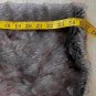 Dog Coat with Fur for Cold Weather - Brown Size XL