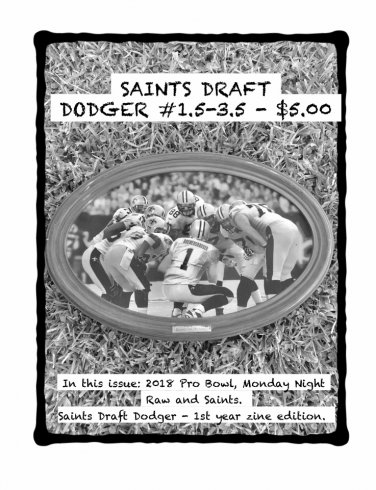 Saints Draft Dodger #1.5 - #3.5