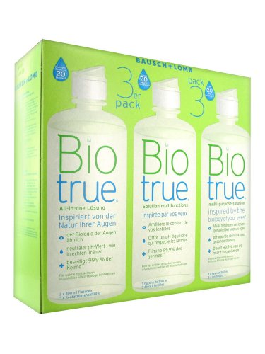 Bausch + Lomb Biotrue Multi-Purpose Solution 3 x 300ml