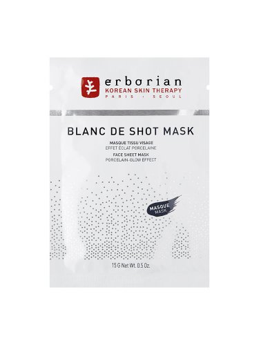 Erborian Blanc de Shot Mask Face Sheet Mask 15g