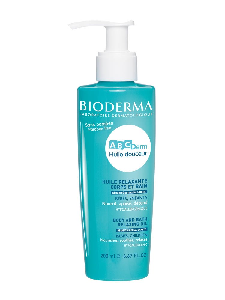 Bioderma ABCDerm Body and Bath Relaxing Oil 200ml
