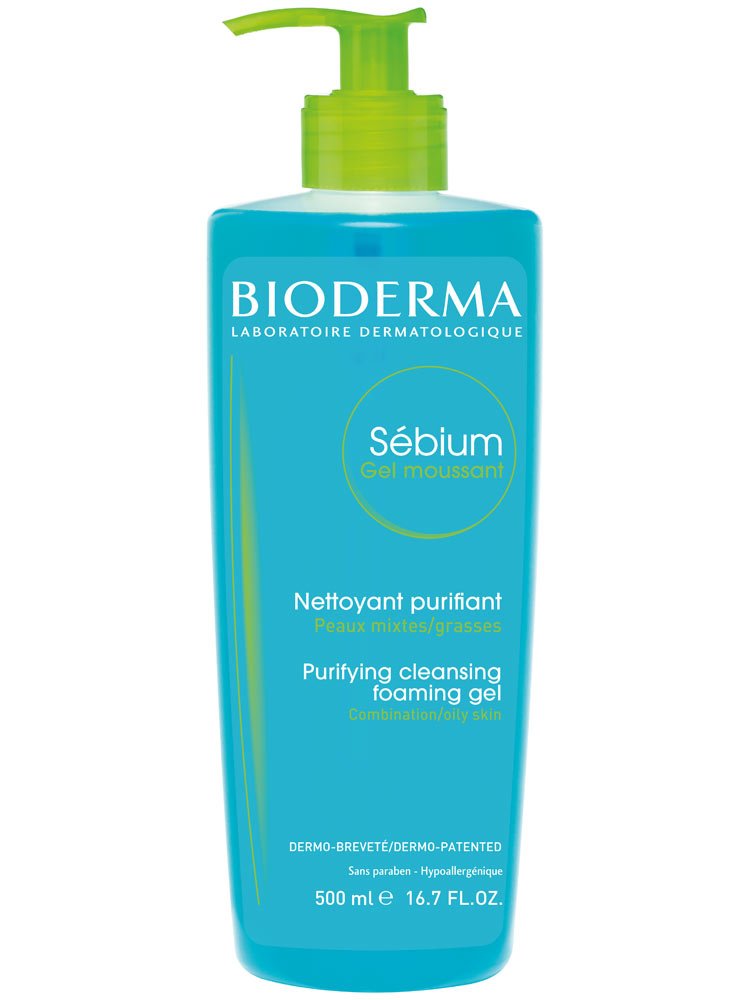 Bioderma Sebium Purifying Cleansing Foaming Gel 500ml