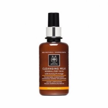 Apivita Cleansing Milk for Normal/Dry Skin with Honey & Orange
