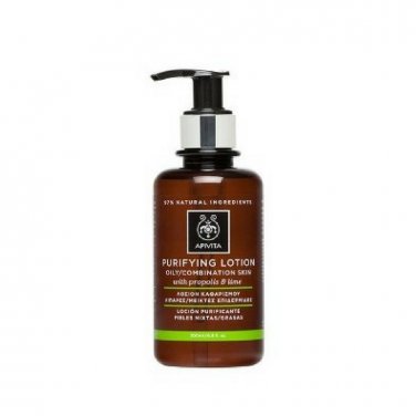 Apivita Purifying Tonic Lotion for Oily/Combination Skin with Propolis & Citrus (Lime)
