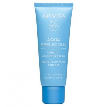 Apivita AQUA BEELICIOUS Comfort Hydrating Cream Rich Texture with Flowers & Honey 40ml