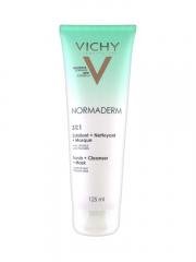 Vichy Normaderm 3in1 Scrub + Cleanser + Mask 125ml