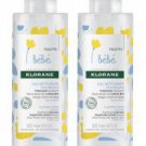 Klorane Baby No-Rinse Cleansing Water 2 x 500ml
