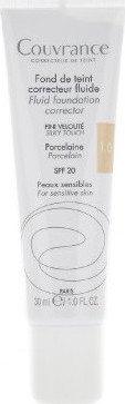 Av&Atilde;&uml;ne Couvrance Fluid Foundation Corrector SPF 20 30ml - 1.0 Porcelain