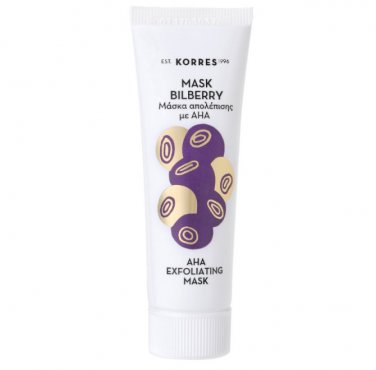 KORRES AHA Exfoliating Mask Bilberry 18ml