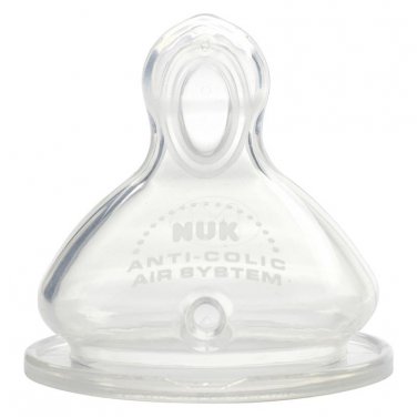 NUK First Choice + Size 2 Silicone Teat MEDIUM