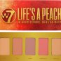 W7 Cosmetics Life's A Peach Cheek & Face Palette