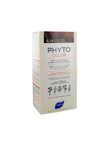 Phyto PhytoColor Permanent Color - 6.34 Intense Copper Dark Blond