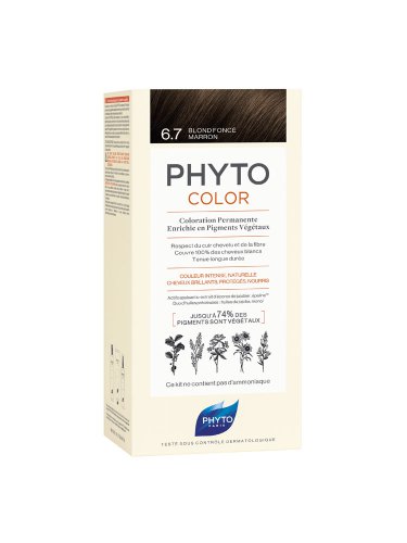 Phyto PhytoColor Permanent Color - 6.7 Dark Chestnut Blonde