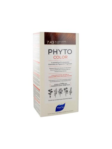 Phyto PhytoColor Permanent Color - Hair Colour: 7.43 Golden Copper Blond