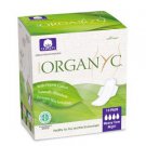 Organ(y)c pads with 100% organic cotton Heavy flow, with wings, folded 10