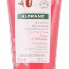 KLORANE NOURISHING SHOWER GEL WITH ORGANIC CUPUAÇU BUTTER WITH HIBISCUS FLOWER 75ML