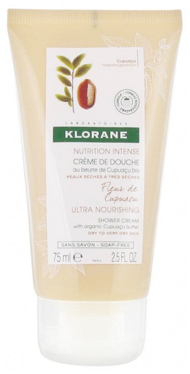KLORANE ULTRA NOURISHING SHOWER CREAM WITH ORGANIC CUPUAÇU CUPUAÇU FLOWER 75ML