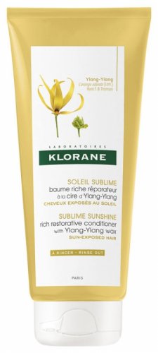 KLORANE SUN RADIANCE RICH RESTORATIVE CONDITIONER WITH YLANG-YLANG 200ML