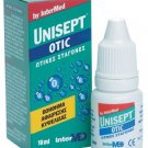 UNISEPT OTIC EAR DROPS TO FACILITATE WAX REMOVAL 10ml