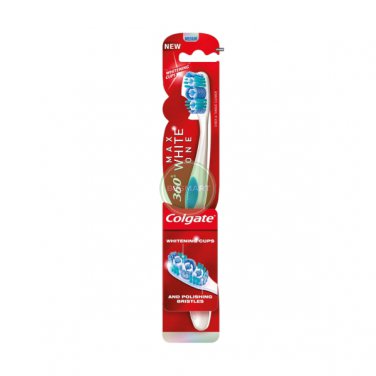 Colgate Toothbrush 360&Acirc;&deg; Max White Expert White Medium