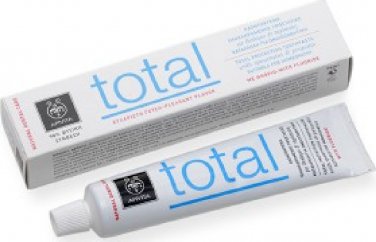 Apivita NATURAL DENTAL CARE TOTAL Protection Toothpaste with Spearmint & Propolis 75ml