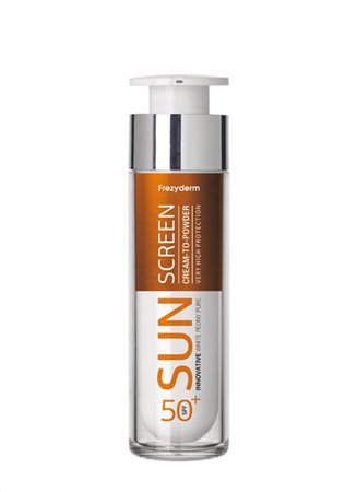 Frezyderm Face Sunscreens SUN SCREEN CREAM-TO-POWDER SPF 50+  50ml