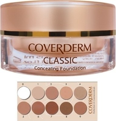 Coverderm Classic Concealing Foundation SPF30 05 15ml