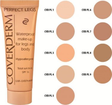 Coverderm Perfect Legs Waterproof 04 SPF16 50ml