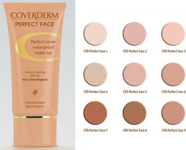 Coverderm Perfect Face Waterproof SPF20 06 30ml