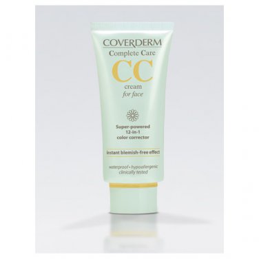 Coverderm Complete Care CC Cream for Face 1 Light Beige