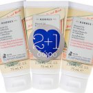 3 x KORRES Almond Oil & Calendula Hand Cream 75ml