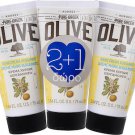 3 x Korres Pure Greek Olive Hand Cream Bergamot 75ml
