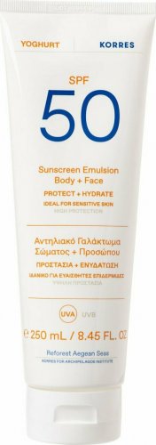 Korres Yoghurt Sunscreen Body & Face Lotion SPF50 250ml