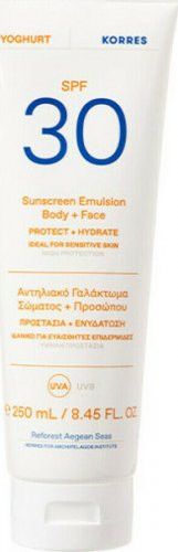 Korres Yoghurt Sunscreen Body & Face Lotion SPF30 250ml
