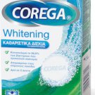 Corega Whitening Effervescent Denture Cleaning Tablets 36Pcs