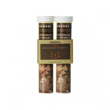 Korres 1+1 &Icirc;�&Icirc;&copy;&Icirc;&iexcl;&Icirc;� Echinacea & Vitamin C 2x18eff.tabs