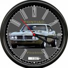 Licensed 1967 Pontiac Firebird Muscle Car General Motors Sign Wall Clock