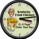 Colonel Sanders KFC Kentucky Fried Chicken Restaurant Diner Sign Wall Clock