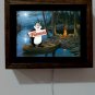 Hamm's Hamms Beer Bear Camping Tavern Bar Canoe Green Boat Light Lighted Sign