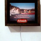 Schmidt Beer Fishing Fisherman Tavern Ale Man Cave Garage Light Lighted Sign Schmidt Beer Fishing Fisherman Tavern Ale Man Cave Garage Light Lighted Sign