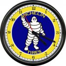 Michelin Tires Service Advertising Auto Tire Store Dealer Sales Sign Wall Clock