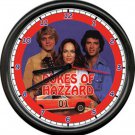 Dukes Of Hazard Daisy General Lee Cast TV Show Car Sign Wall Clock